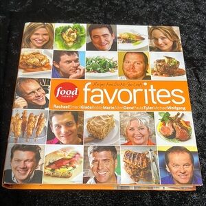 Food Network Favorites Hardcover Cookbook - $10